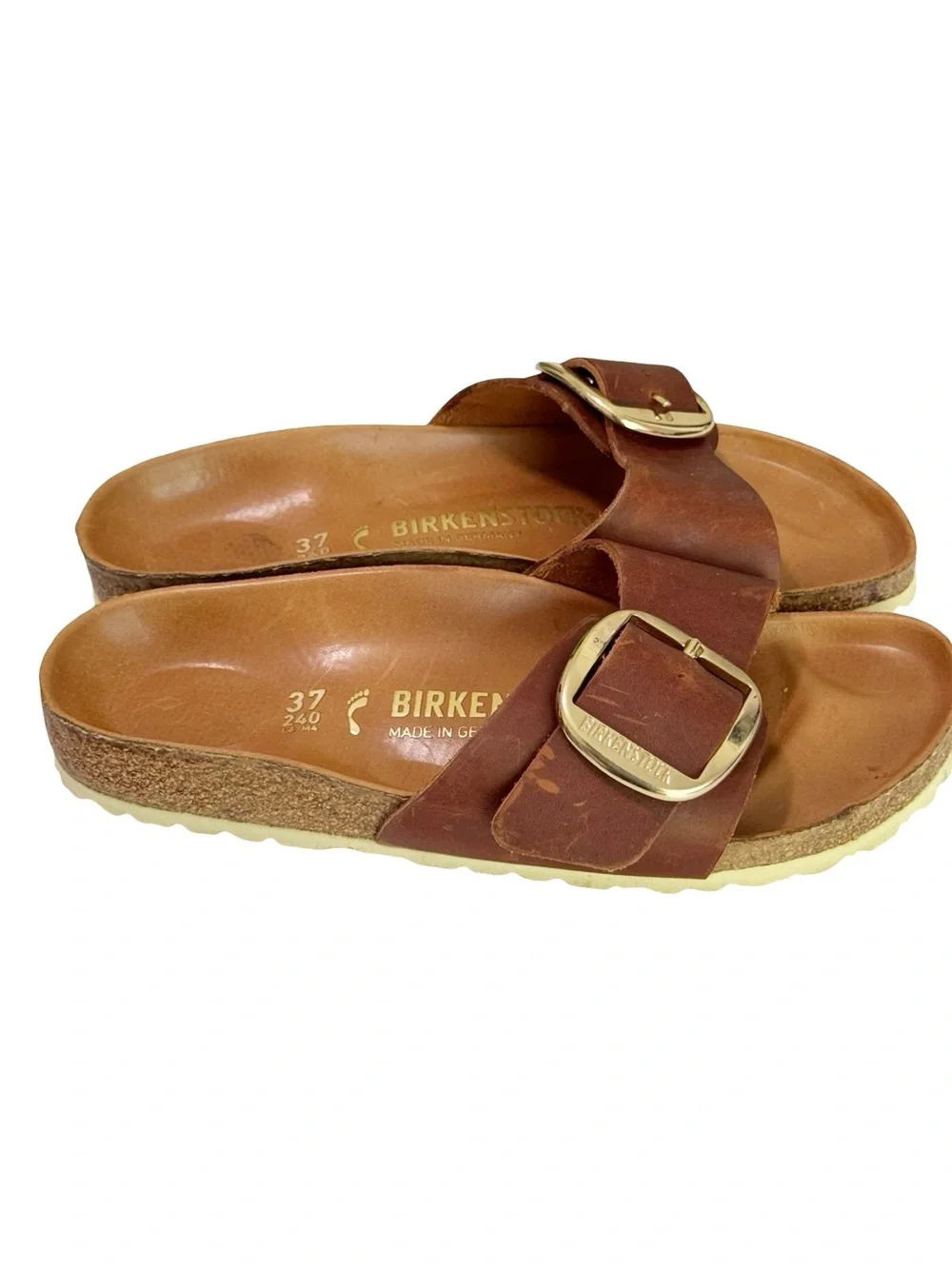 Birksenstock Madrid Big Buckle Oiled Sandal 37 6.5